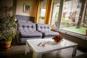 Sitteområde i lobbyen