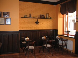Daily buffet breakfast (EUR 5.00 per person)