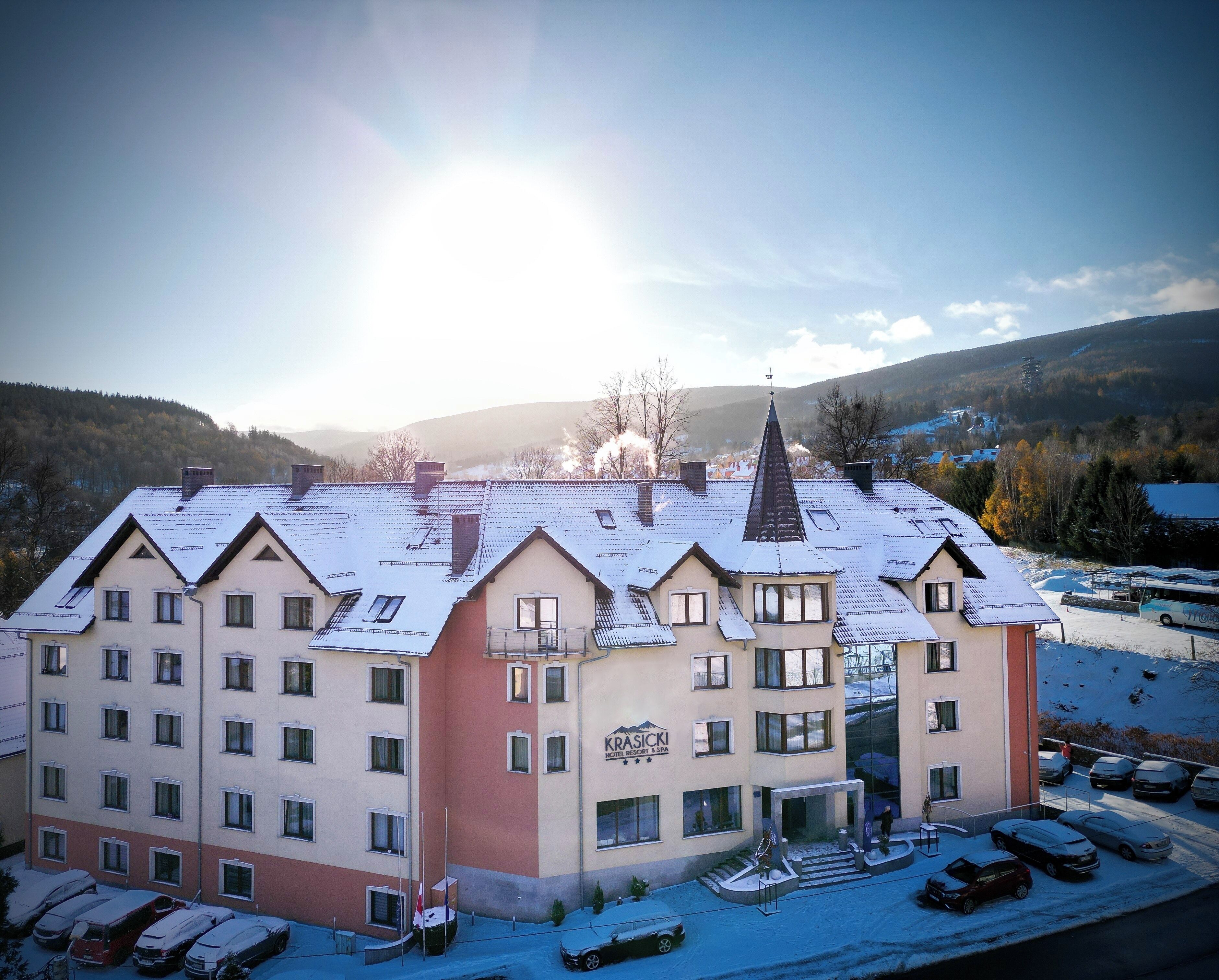 Blick von der Unterkunft