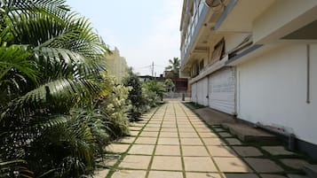 Entrada de la propiedad