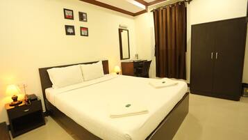 1 habitación y ropa de cama de alta calidad