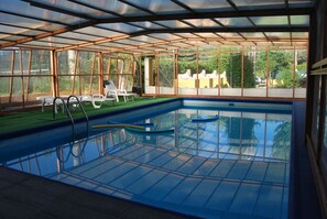 Indoor pool, outdoor pool