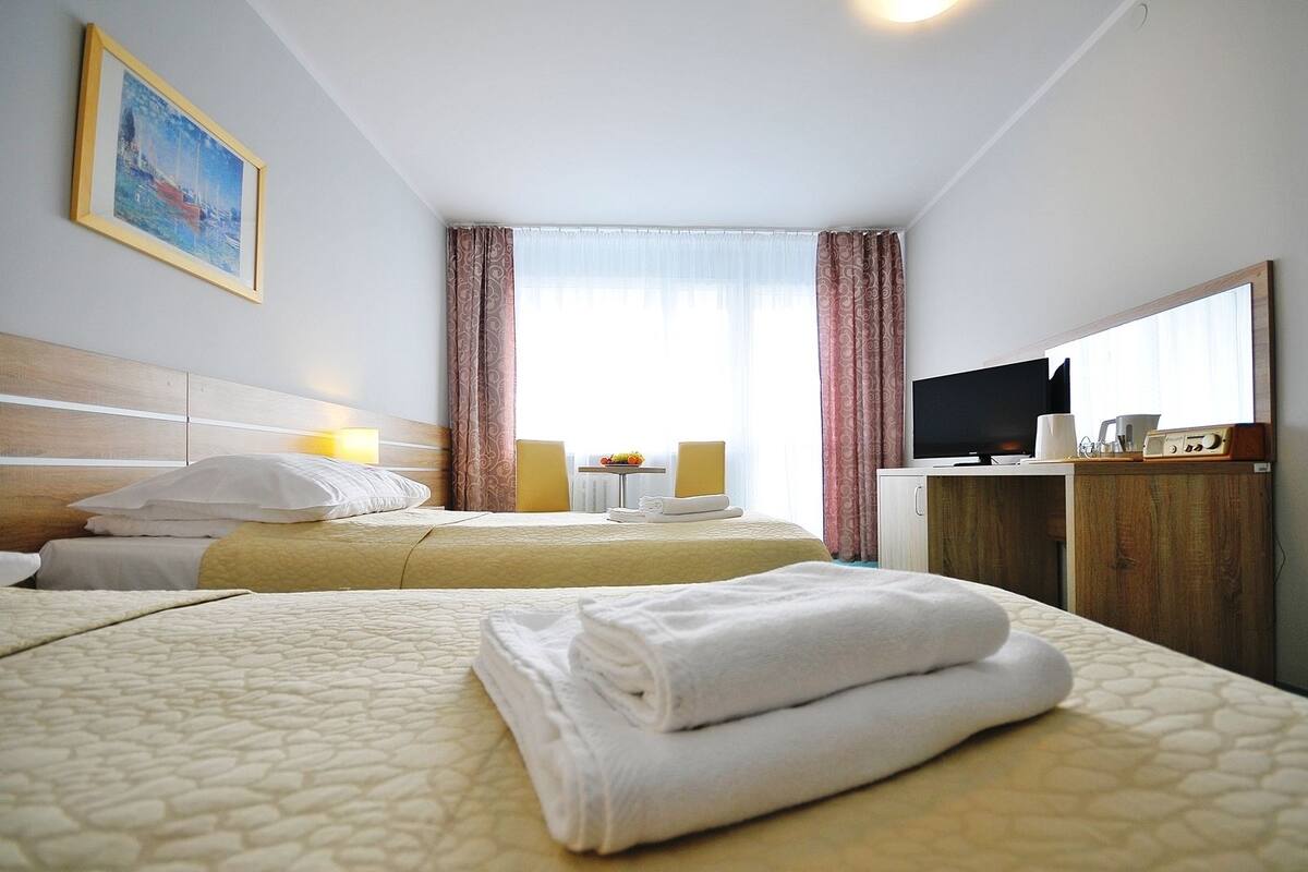 Chambre avec lits jumeaux