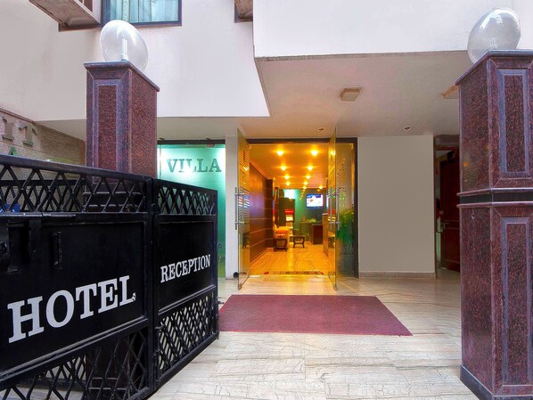 Façade de l’hébergement