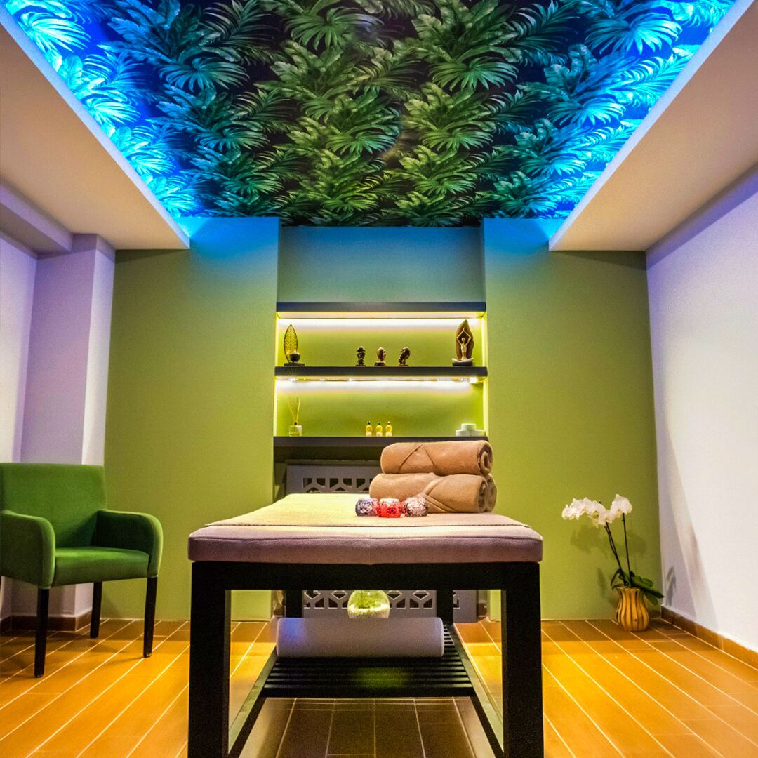 Salas de tratamiento para parejas y baño turco o hammam 
