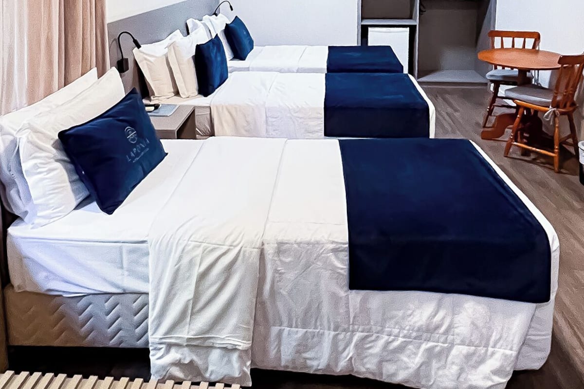 Minibar, blackout drapes, soundproofing, free WiFi