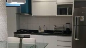 Apartment, Multiple Beds | Private kitchen - Flat Beach Class Santa Maria (Recife)