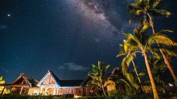 Front of property – evening/night