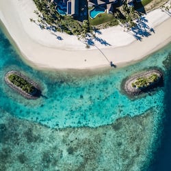On the beach, free beach cabanas, sun loungers, beach umbrellas