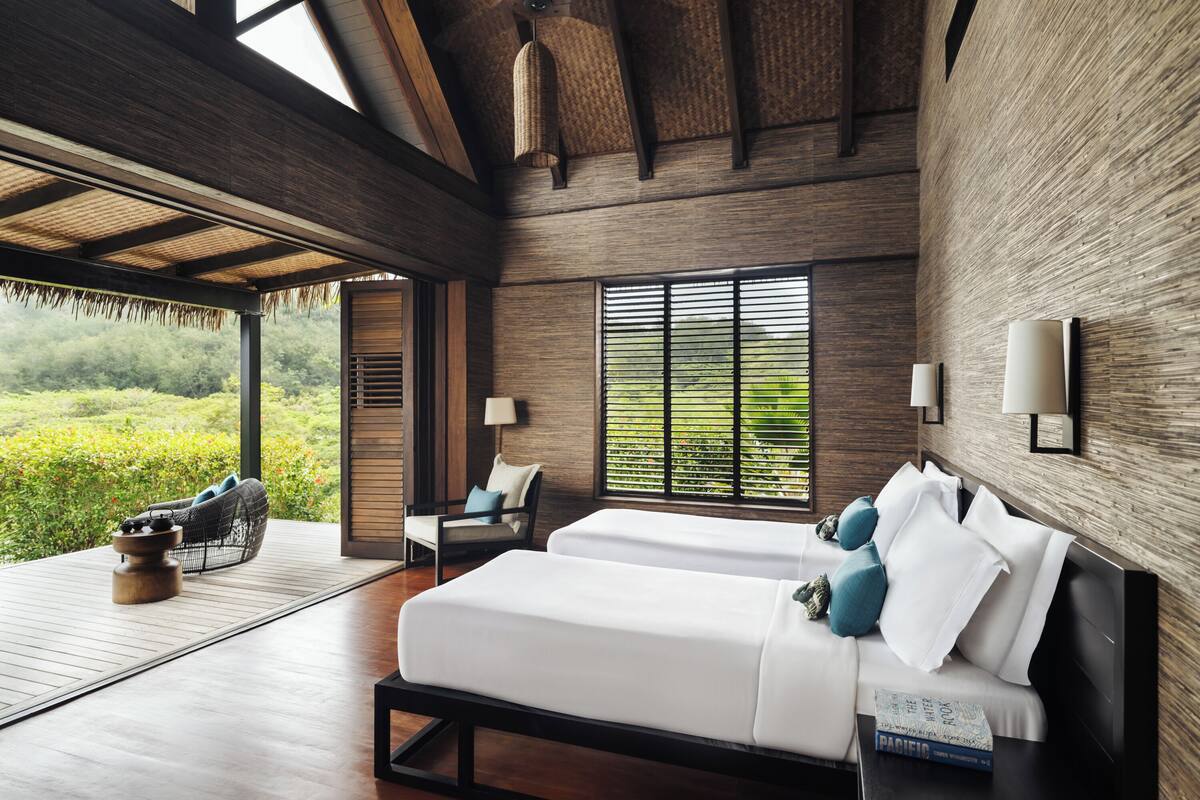 five bedroom ocean view pool residence | 1 bedroom, premium bedding, down duvets, select comfort beds