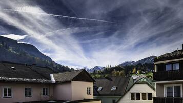 Blick von der Unterkunft