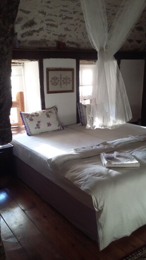 Romantic Triple Room, 1 Bedroom, Garden View | View from room