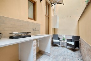 舒适公寓式客房, 2 间卧室 | 露台