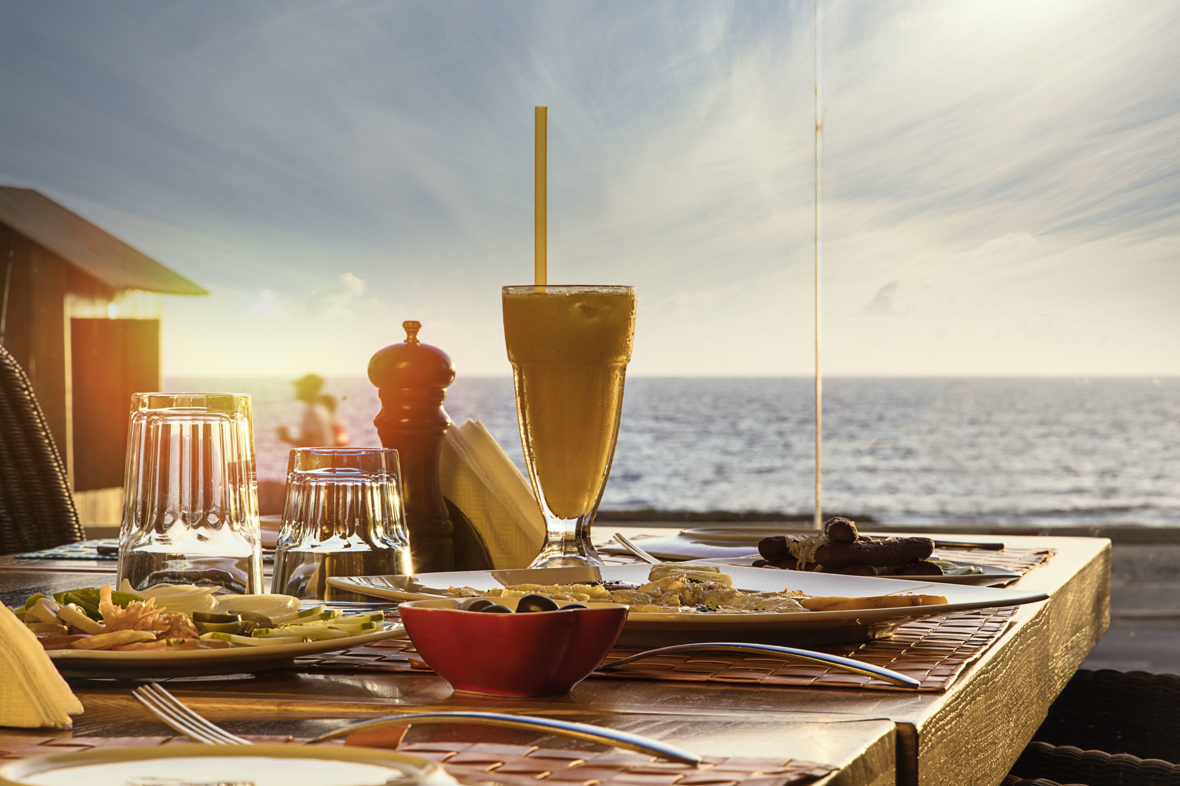 Phòng đôi Deluxe, quang cảnh biển | Hiên