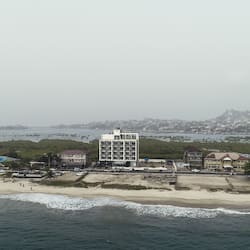 On the beach