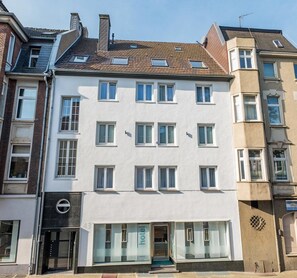 Voorkant van accommodatie