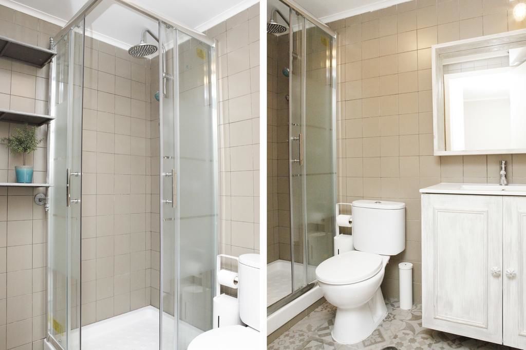 Deluxe-Apartment, 1 Schlafzimmer | Badezimmer | Dusche, kostenlose Toilettenartikel, Handtücher