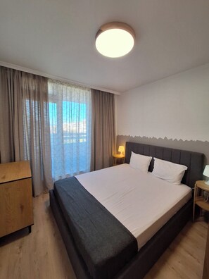 Family Suite, Multiple Beds, City View | 1 bedroom, minibar, desk, soundproofing - Apartments Mladost 1A-554 (Sofia)