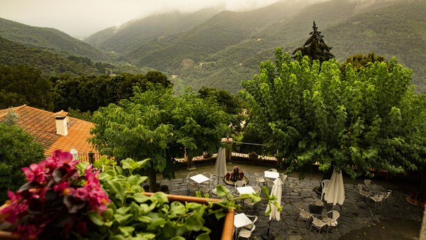 Land view from property - Hostal Montserrat (Montseny)