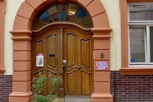 Interior entrance