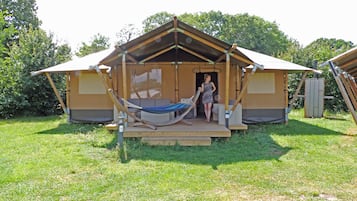 Lều, 4 phòng ngủ (Safarihouse) | Hiên