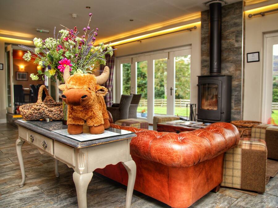 Sitzecke in der Lobby