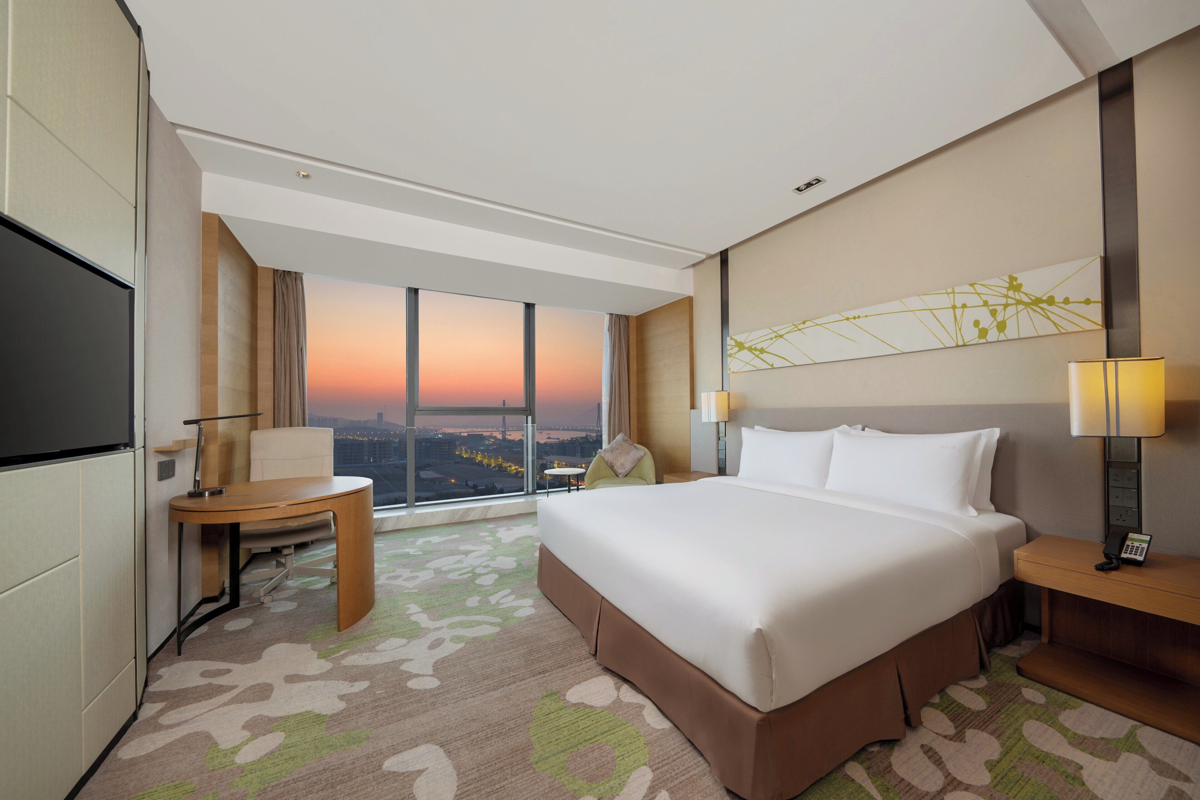 Standardzimmer, 1 King-Bett, Hafenblick | 1 Schlafzimmer, hochwertige Bettwaren, Daunenbettdecken