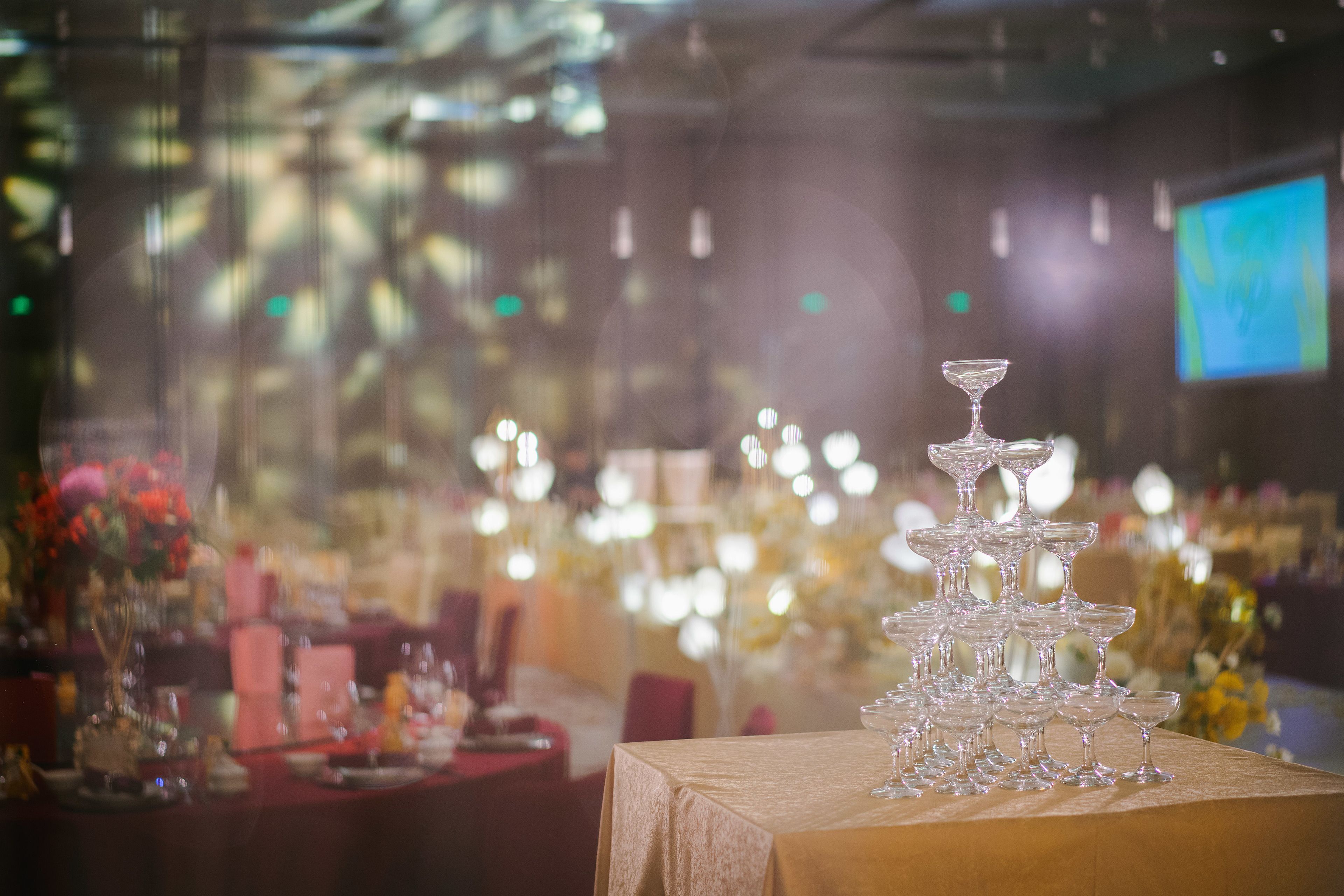 Indoor wedding