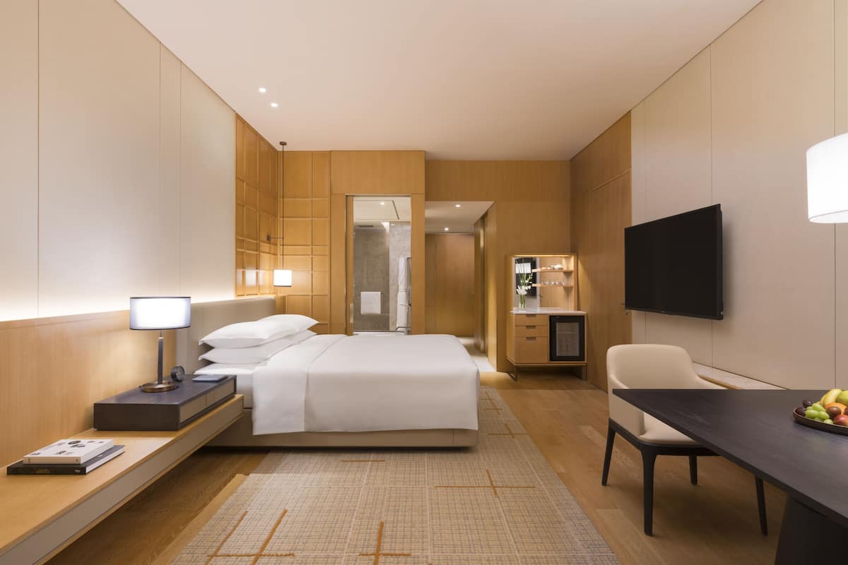 Minibar, in-room safe, desk, blackout drapes