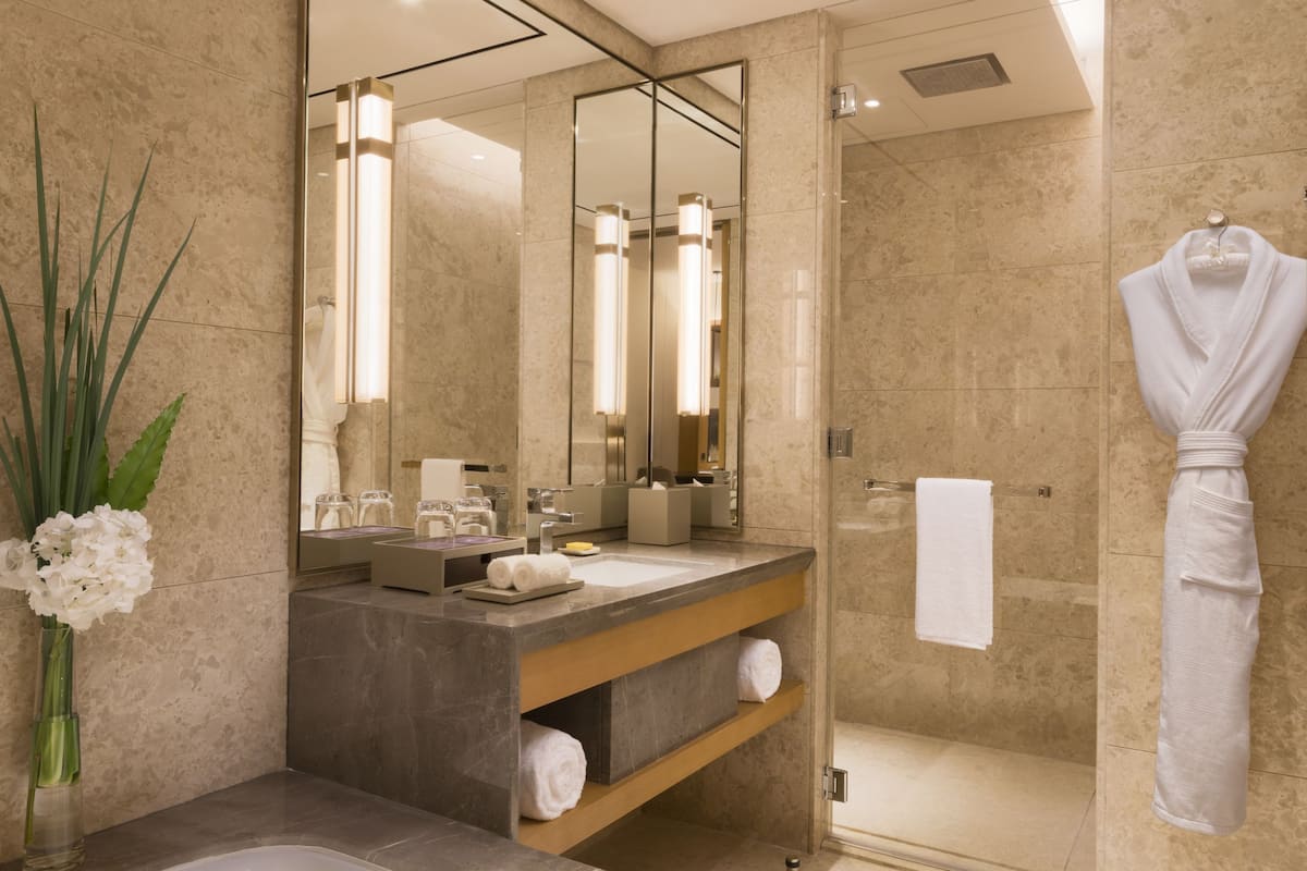 Minibar, in-room safe, desk, blackout drapes