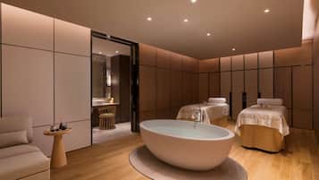Sauna, steam room, body treatments, hydrotherapy, hot stone massages