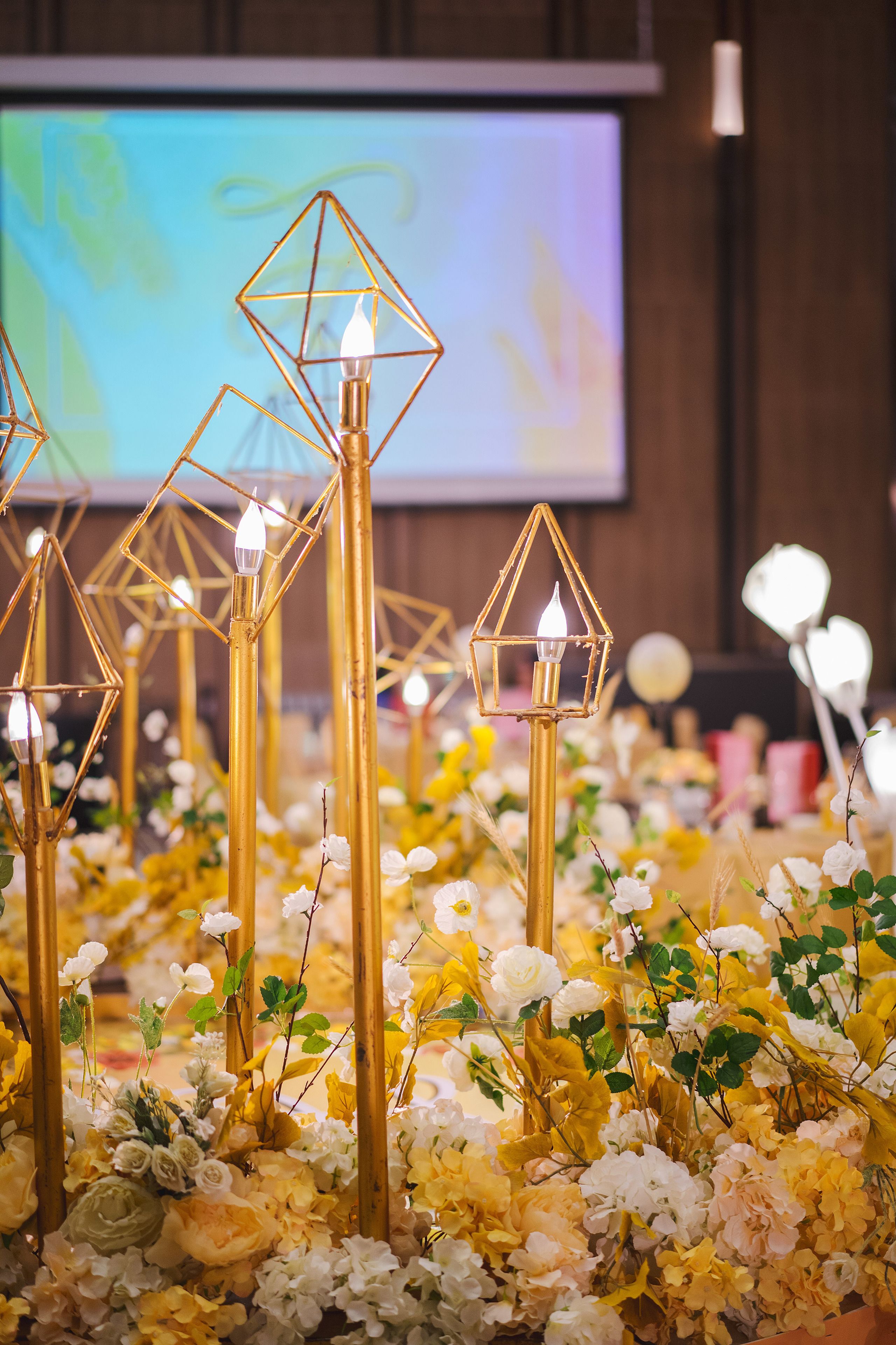Indoor wedding