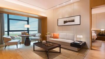Minibar, in-room safe, desk, blackout drapes