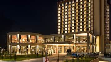 Front of property - evening/night
