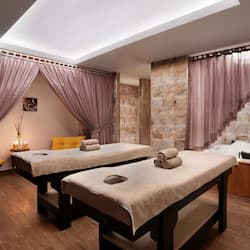 Turkish bath, aromatherapy, reflexology