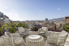 Terrasse sur le toit