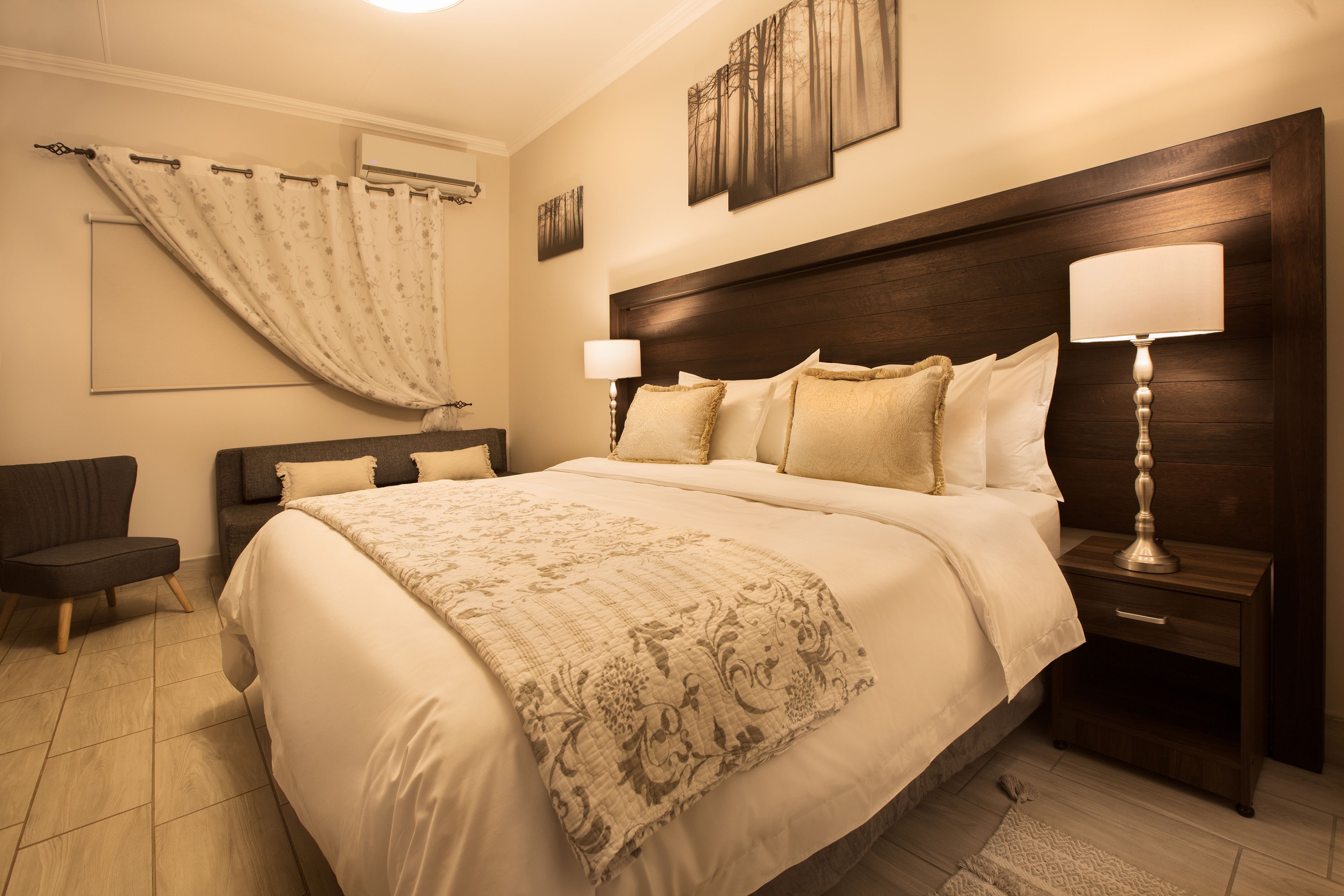 ファミリー ダブルルーム 1 ベッドルーム | 1 室のベッドルーム、高級寝具、セーフティボックス (室内)、デスク