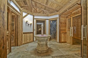 Een sauna, een stoombad