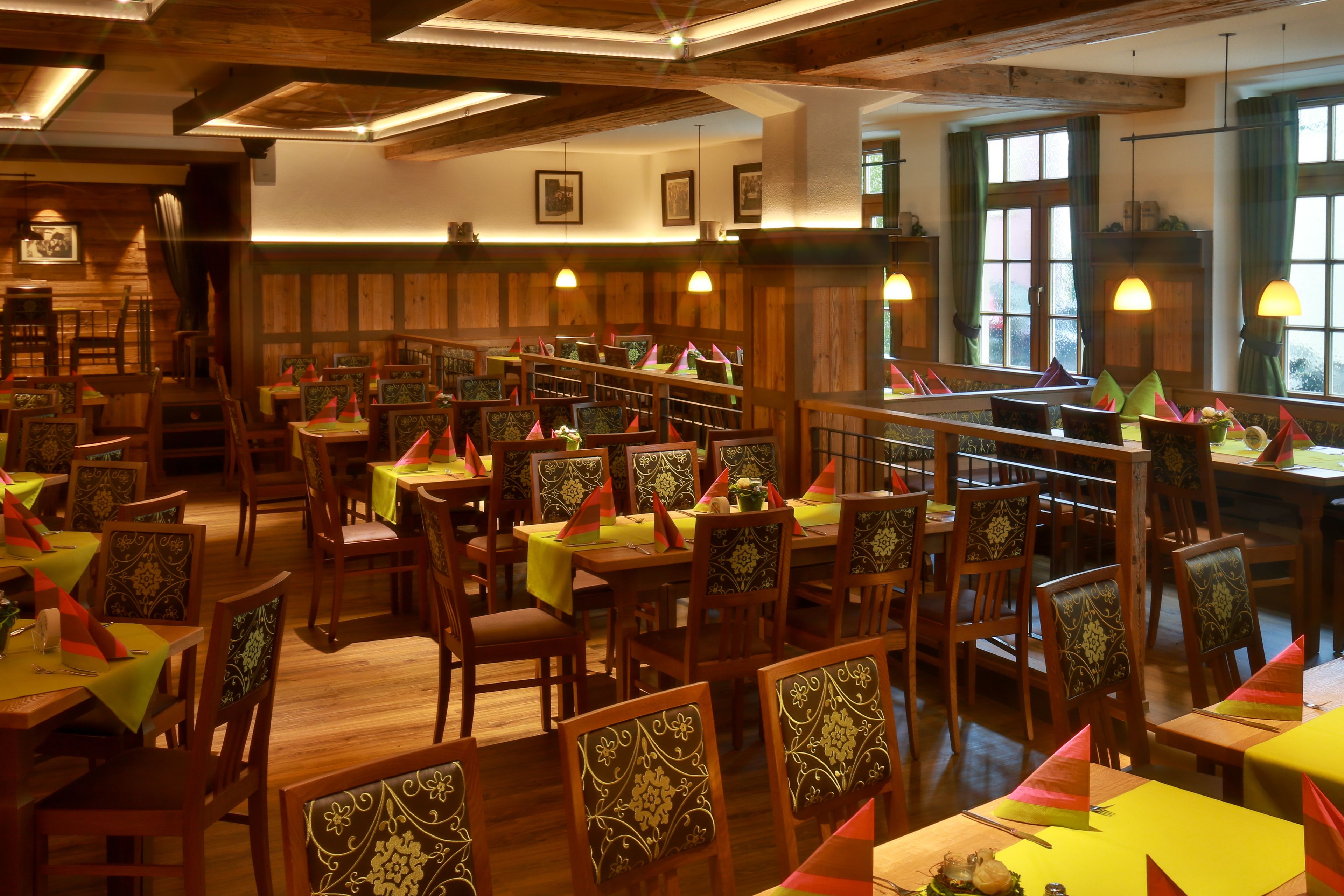 lunch and dinner served, local cuisine