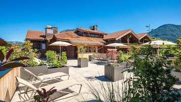 Terrasse sur le toit