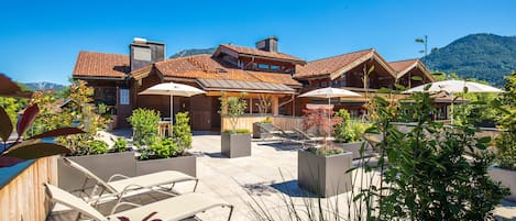 Terrasse sur le toit