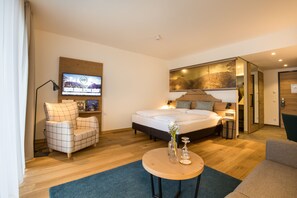 Junior Suite | In-room safe, blackout curtains, free WiFi, bed sheets - HELDs Vitalhotel (Ruhpolding)