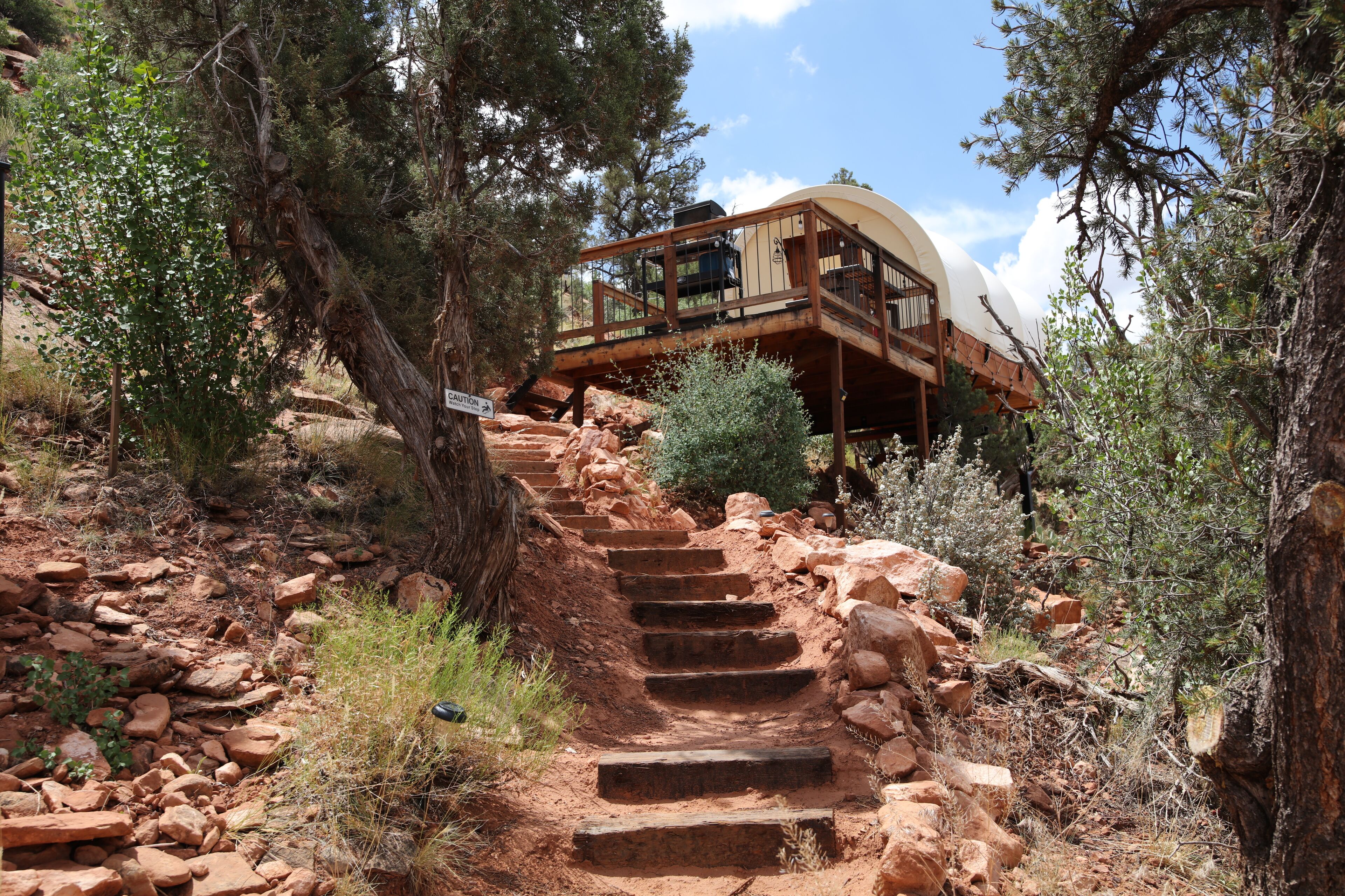 Covered Wagon | Premium bedding, down comforters, individually furnished, free WiFi