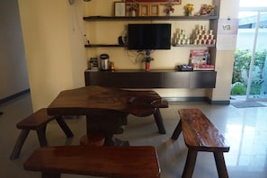 Sala de estar en el lobby