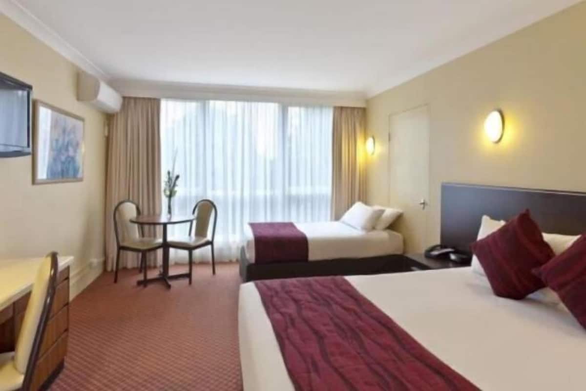 In-room safe, desk, blackout curtains, soundproofing