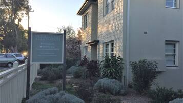 Fassade der Unterkunft