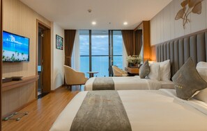 Premium Room | Frette Italian sheets, premium bedding, in-room safe - Nha Trang Bay Apartment (Nha Trang)