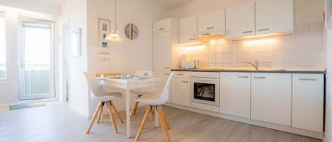 Fridge, microwave, oven, freezer