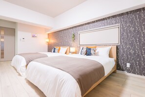 Apartamento familiar, 1 habitación, no fumadores, cocina | Escritorio, wifi gratis, ropa de cama