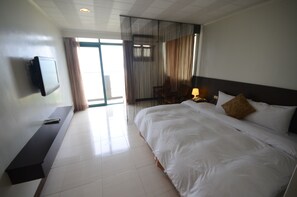 Habitación de luna de miel doble | Cortinas opacas, wifi gratis, ropa de cama